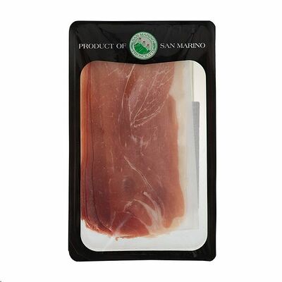 Окорок сыро-вяленый в нарезке Salumi Prosciutto Crudo Сан-Марино в Азбука Вкуса Экспресс Меню по цене 542 ₽