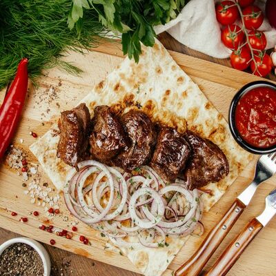 Сердце говяжье в Shashlik-Mashlik по цене 510 ₽