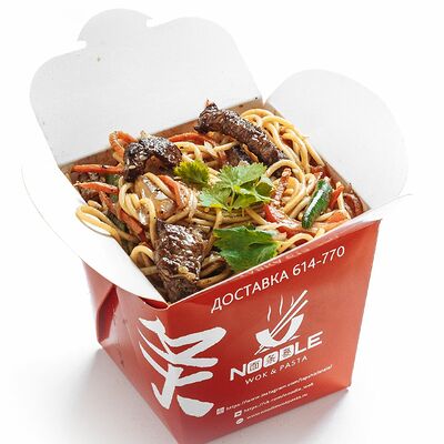 Вок говядина в перченом соусе в Noodle Wok & Pasta по цене 360 ₽