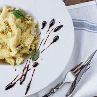 Паста четыре сыра в Лимончини