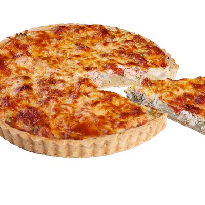 Норвежский пирог с лососем и брокколи (Большой) в Машенькины пироги по цене 2270 ₽