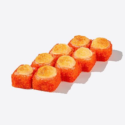 Запечённая калифорния в Много лосося по цене 625 ₽