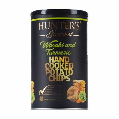 Чипсы картофельные Hunters Gourmet с ароматом васаби и куркумы Объединенные Арабские Эмираты в Азбука Вкуса Экспресс Меню по цене 449 ₽