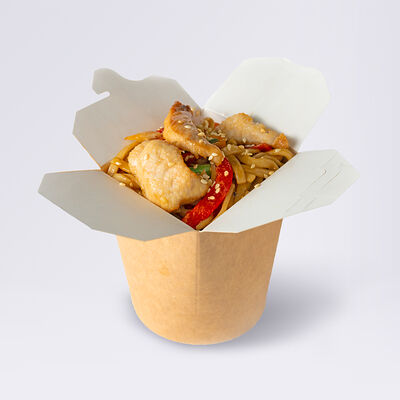 Удон с курицей в Дом роллов по цене 292 ₽