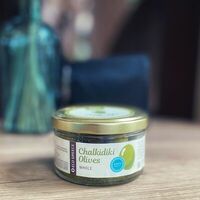 Оливки EcoGreece L халкидики в оливковом масле в Кот на бочке