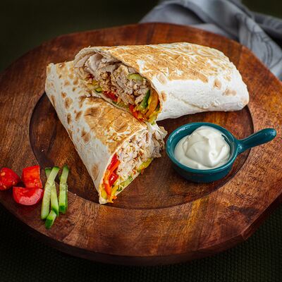 Классика в лаваше двойная в #Шаверма_хауз по цене 520 ₽