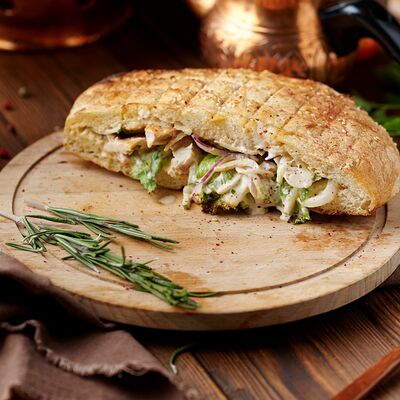 Донер с курицей в Кафе Дымок по цене 230 ₽