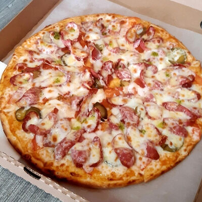 Охотничья в Вкусно Пицца по цене 640 ₽