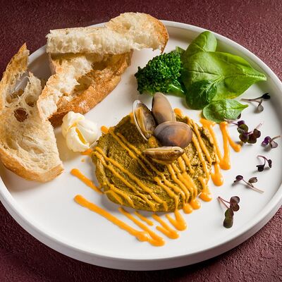 Паштет из мидий с чиабаттой в Орден по цене 580 ₽