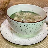 Пельмени с бульономв Lesnik