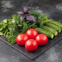 Овощной букет в Шашлычный Двор