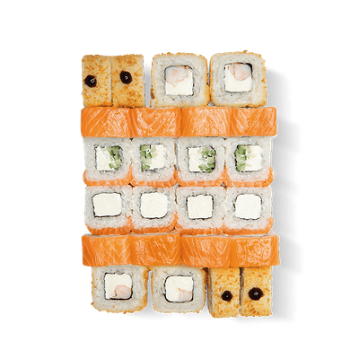 Сет Филадельфий (кляр) в Автоcуши Автопицца по цене 1744 ₽