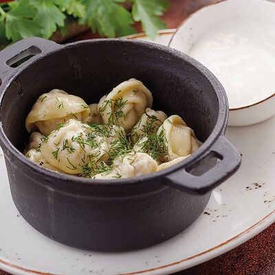 Сибирские пельмени с телятиной в Сандуны Урал по цене 740 ₽