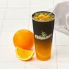 Полный стакан апельсинов в Teaburst bubble tea по цене 500