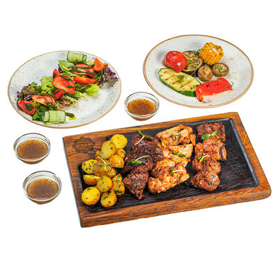Сет МЯСОед (на 3 персоны) в ИТЛЕ Стейк-кафе Halal по цене 2850