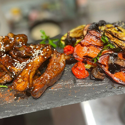 Ребрышки барбекю в Берлога по цене 1100 ₽