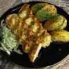 Шашлык ланч Люля куриная, картофель и маринованный лук в Шашлык 63 по цене 499