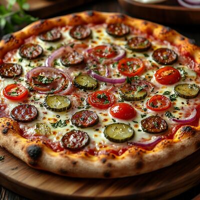 Пицца Баварская 30 см в Пицца Ёлка по цене 780 ₽