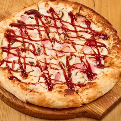 Пицца Барбекюв 4 сыра по цене 680 ₽