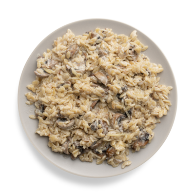 Орзо с шампиньонами и пармезаном в Готово китчен по цене 271 ₽