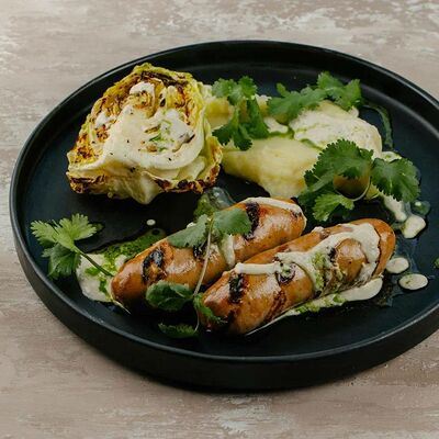 Тирольские колбаски в Мадьяр-Гриль по цене 720 ₽