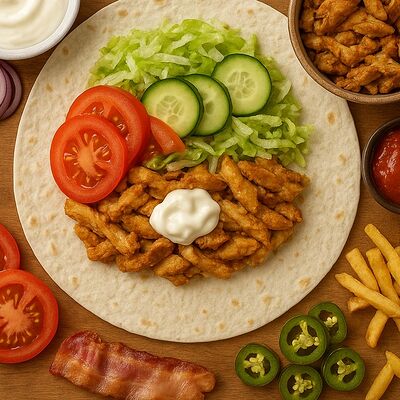 Собери сам (конструктор шаурмы) в Наш лаваш по цене 60 ₽