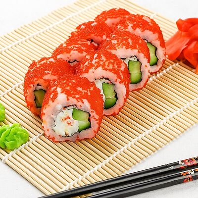 Рол Калифорния с креветкой в Ясураги по цене 680 ₽