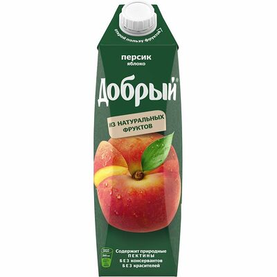 Сок Добрый 1 л персик в Велопицца по цене 259 ₽