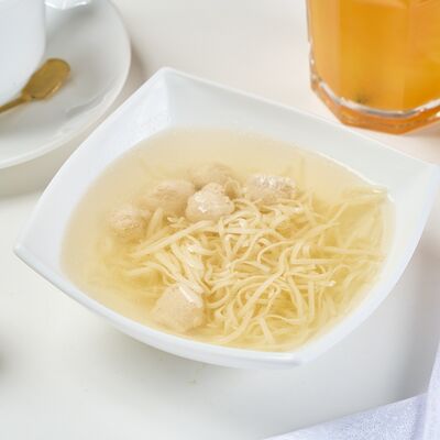 Суп-лапша с фрикадельками в Prosto кофе & кухня по цене 230 ₽