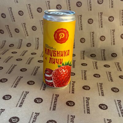 Лимонад клубника-личив Рогалик по цене 325 ₽