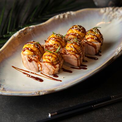 Ролл Салмон в Эбби Noodles & Sushi Bar по цене 710