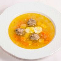 Суп с фрикадельками в Мушмула