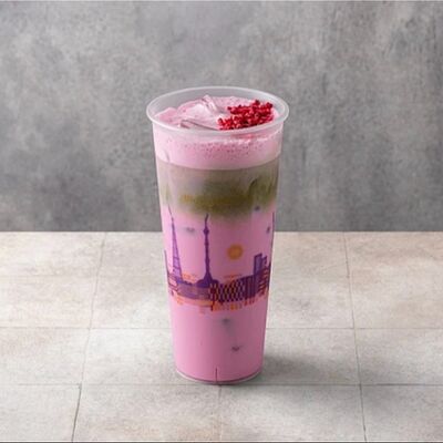 Айс матча Малина-кокос в Шоколадница по цене 370 ₽