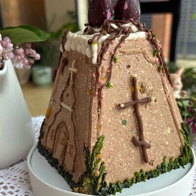 Пасха творожная с начинкой в Cocodor по цене 1300 ₽