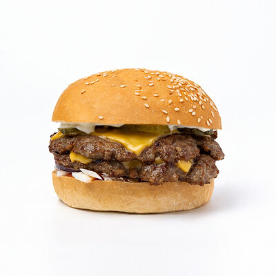 Мега Чизбургер в Папs бургер по цене 630 ₽