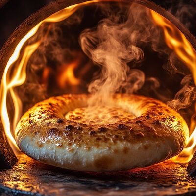 Лепешка с тандыра в Когда вкусно Тогда Вкусно по цене 160 ₽