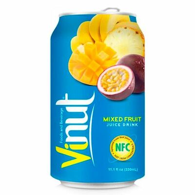 Напиток Мультифрукт Vinut 0,33 ж/б в Братец Хо по цене 243 ₽