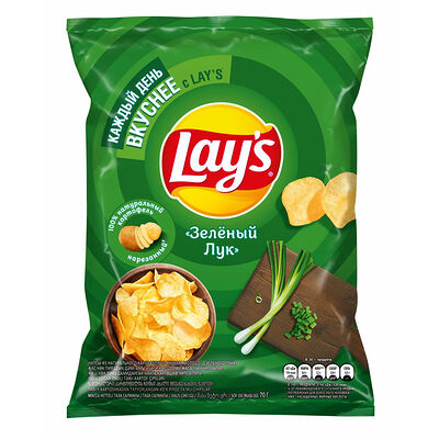 Чипсы Lays Зеленый лук в Колбасный Цех ЗАПАД-А по цене 200 ₽