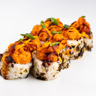 Вулкан ролл с лососем в IPPIN - Fusion Panasia по цене 570 ₽