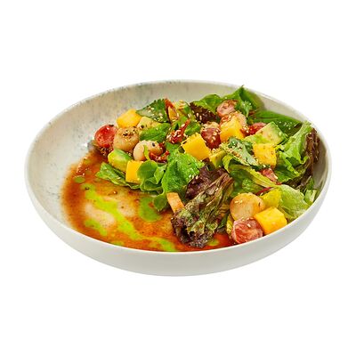 Салат с гребешком и манго в Тануки по цене 585