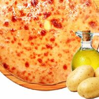 Постный пирог с картофелем в Foodgin