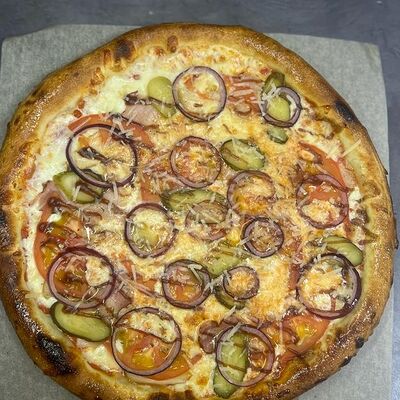 Пицца Барбекю в Лось Лосось по цене 1900 ₽