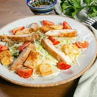 Салат Цезарь с курицей в Плов и мясо