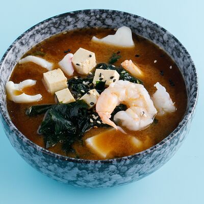 Мисо-суп с морепродуктами в MO by Matisov по цене 609 ₽