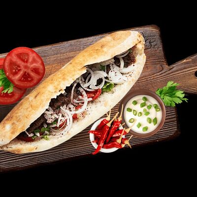 Донар со свининой в Шаурма на Федосеенко по цене 400 ₽