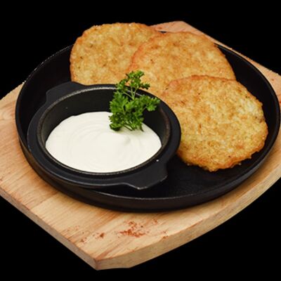 Драники со сметанойв Lacasa по цене 380 ₽