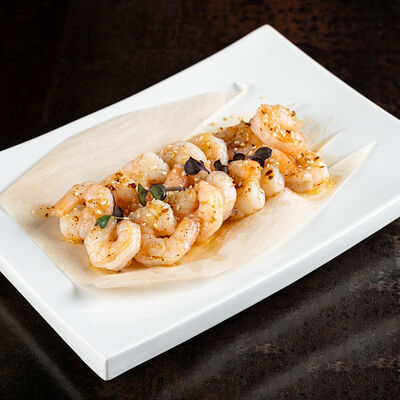 Креветки в сливочно-чесночном соусе в Джонга по цене 820 ₽