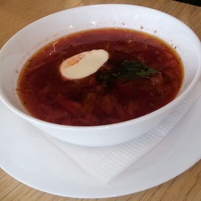 Борщ в Столовая Щи-Борщи по цене 141 ₽