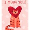 Открытка I meow you в Chococo по цене 69