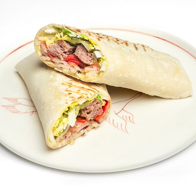 Шаурма с говядиной грильв MEZE fastfood & grill restaurant по цене 554 ₽